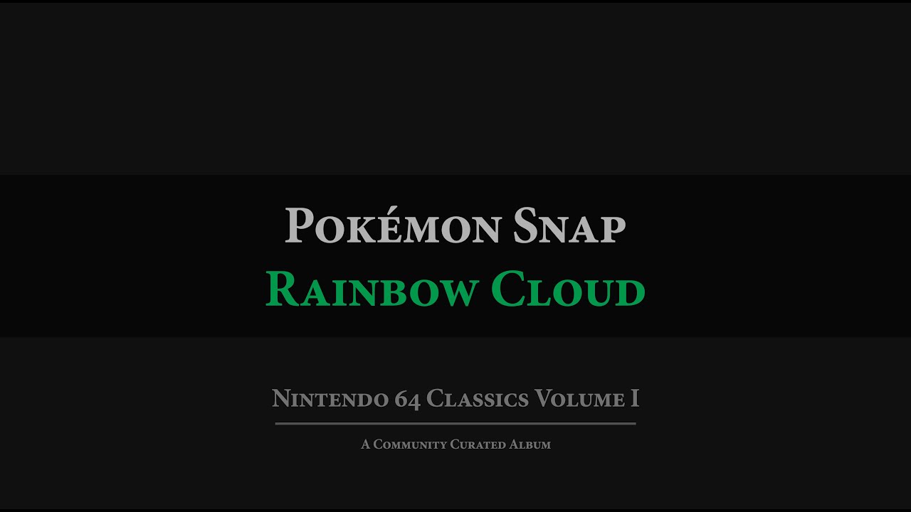 Pokémon Snap: Rainbow Cloud Arrangement