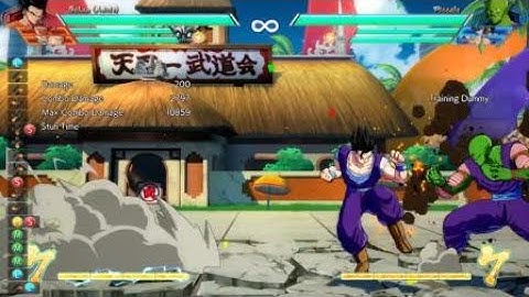 DRAGON BALL FighterZ Easy adult gohan mix and safe block strings!