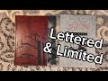 Unboxing a lettered  limited grab bag from lividian publications featuring dean koontz and joe hill