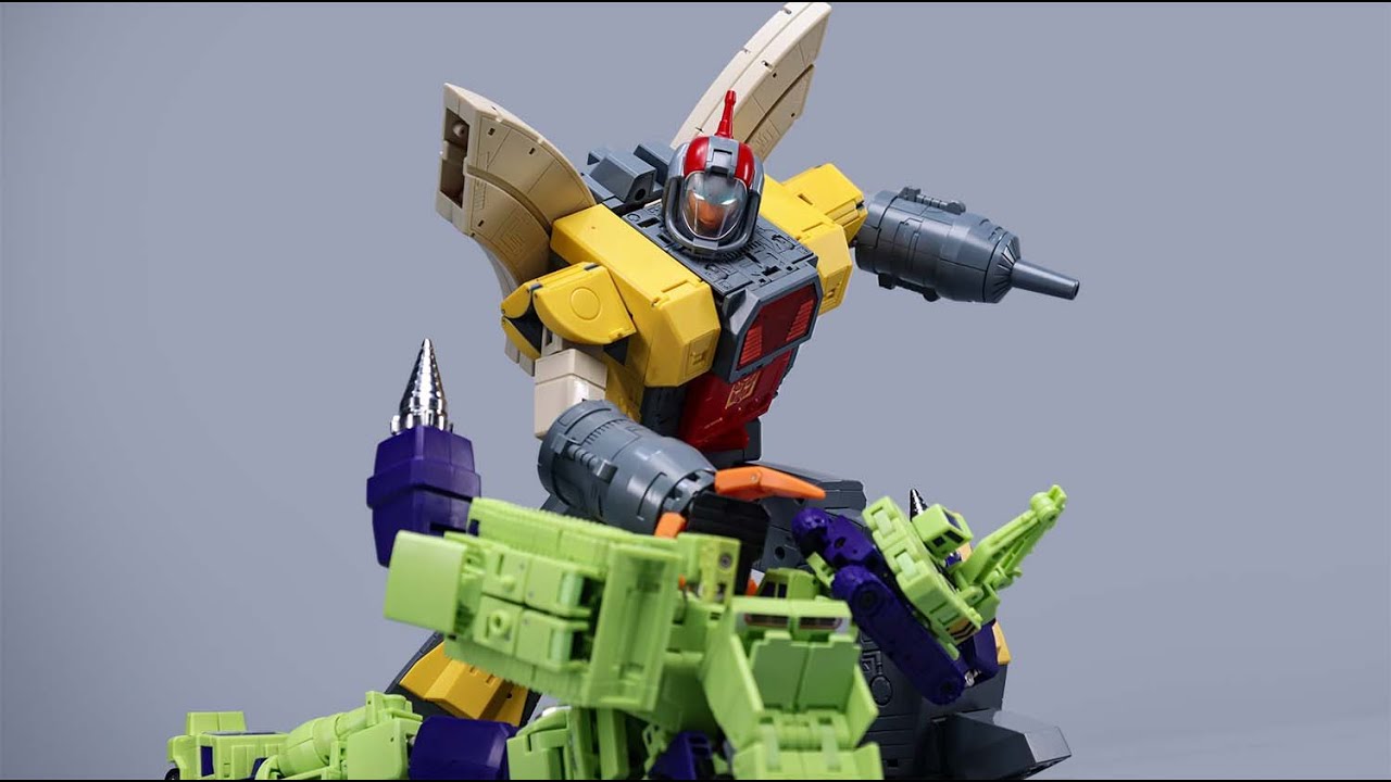オメガ・スプリーム　トランスフォーマー　非正規　newage h53 World premiere! Newage H53 Michael Omega Supreme stop motion