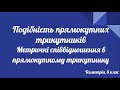 Урок геометрії 8 кл.Метричні співвідношення(середні пропорційні відрізки) в прямокутному трикутнику.