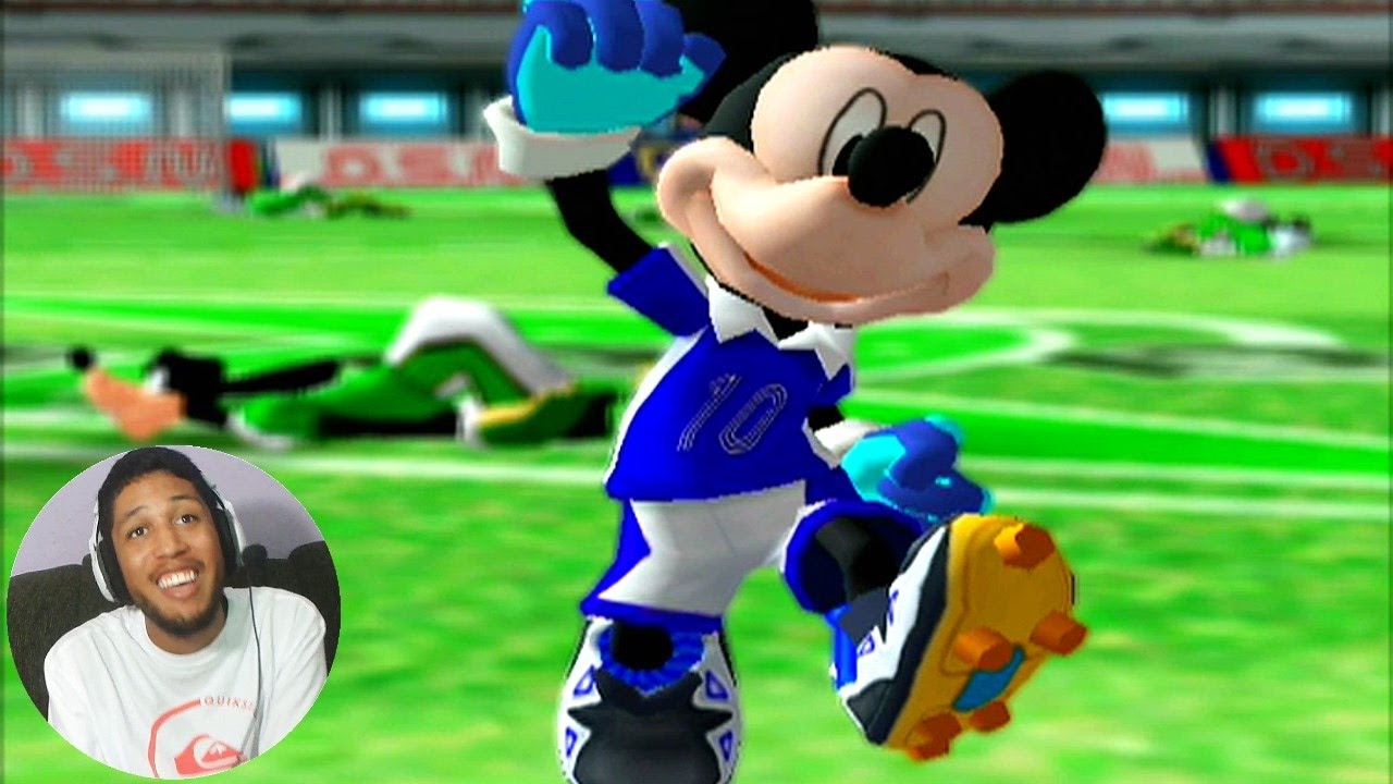 DISNEY SPORTS SOCCER - O JOGO DE FUTEBOL DO MICKEY DA KONAMI (Gameplay GameCube)