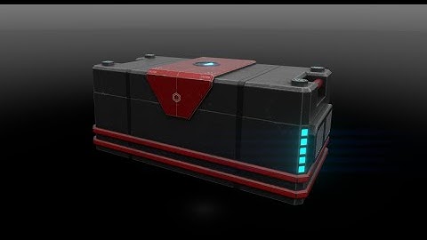 From Maya to Unity - Loot Crate