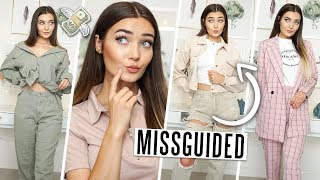 HUGE MISSGUIDED CLOTHING TRY ON HAUL! *20% OFF CODE* AD