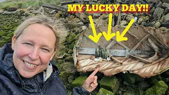 Treasure  Hunting During A Wild Storm in My Favourite Place - An Island Which Holds So Many Secrets