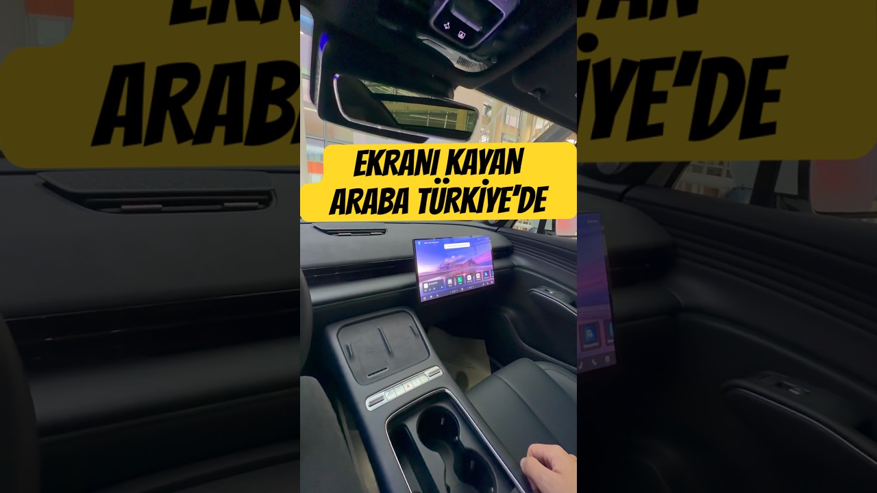 Gelecekten gelen araba tasarımı ile kayan ekranlı Omoda 7 Türkiye’de ! #trending #shorts #omoda