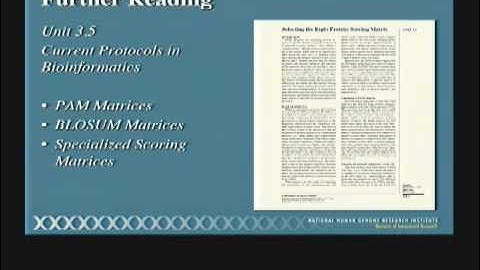 Biological Sequence Analysis I (2010)