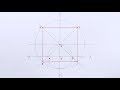 Construct an quadrilateral inscribed a given circle