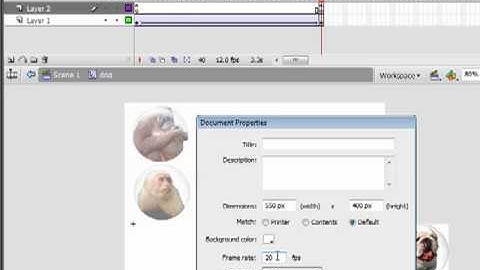 Flash tutorial - Controlling Movie clips
