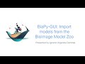 BiaPy GUI: Import models from the BioImage Model Zoo