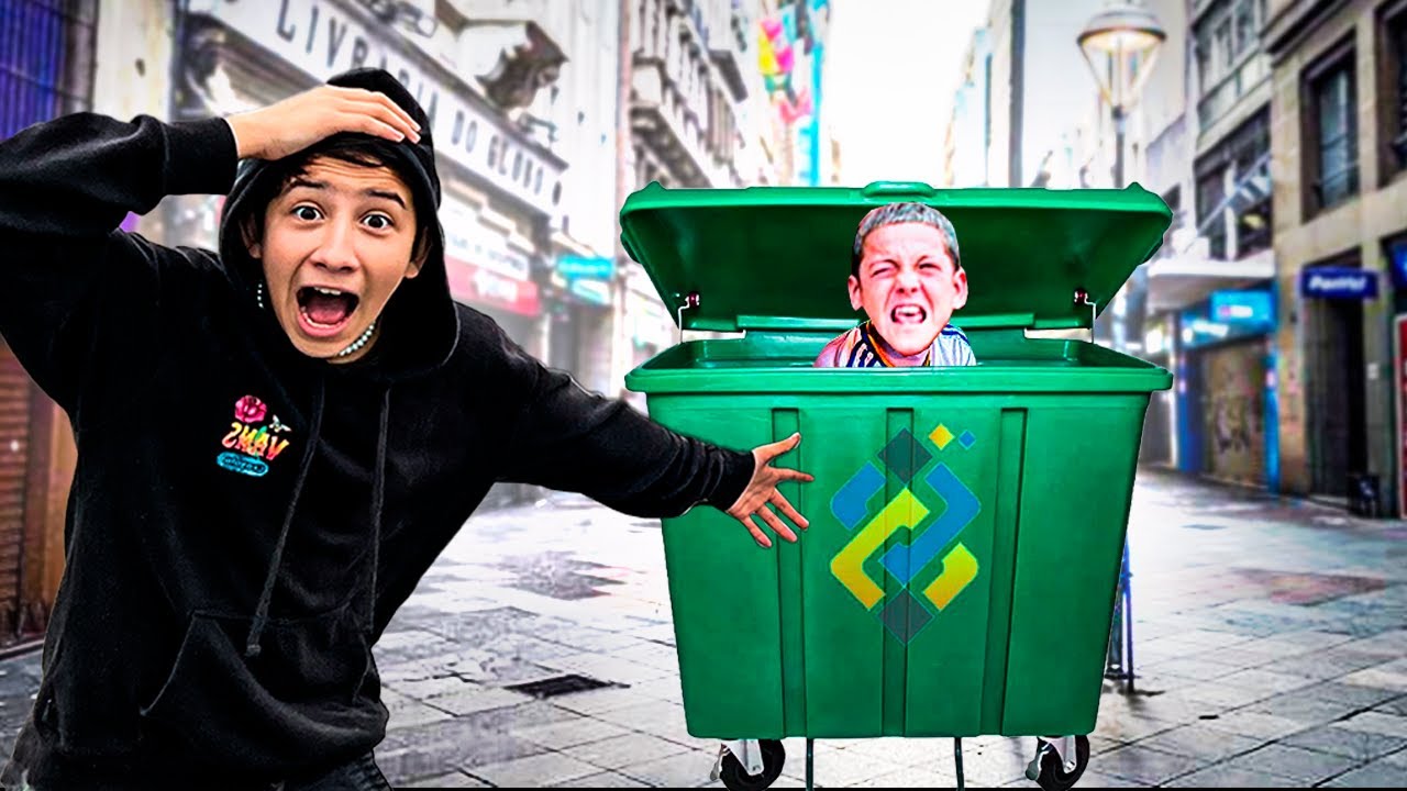 O MINI HATER JOGOU O BOCA DE TRAIRA NO LIXO