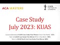 Kuas limited icaew aca case study exam july 2023