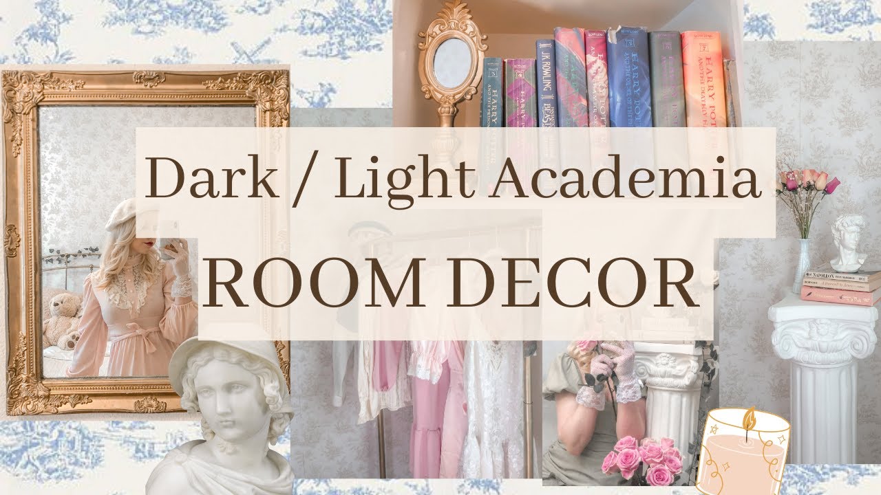 Dark Academia Room  Aesthetic Room Ideas