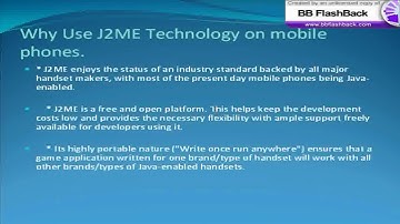 Introduction to J2ME