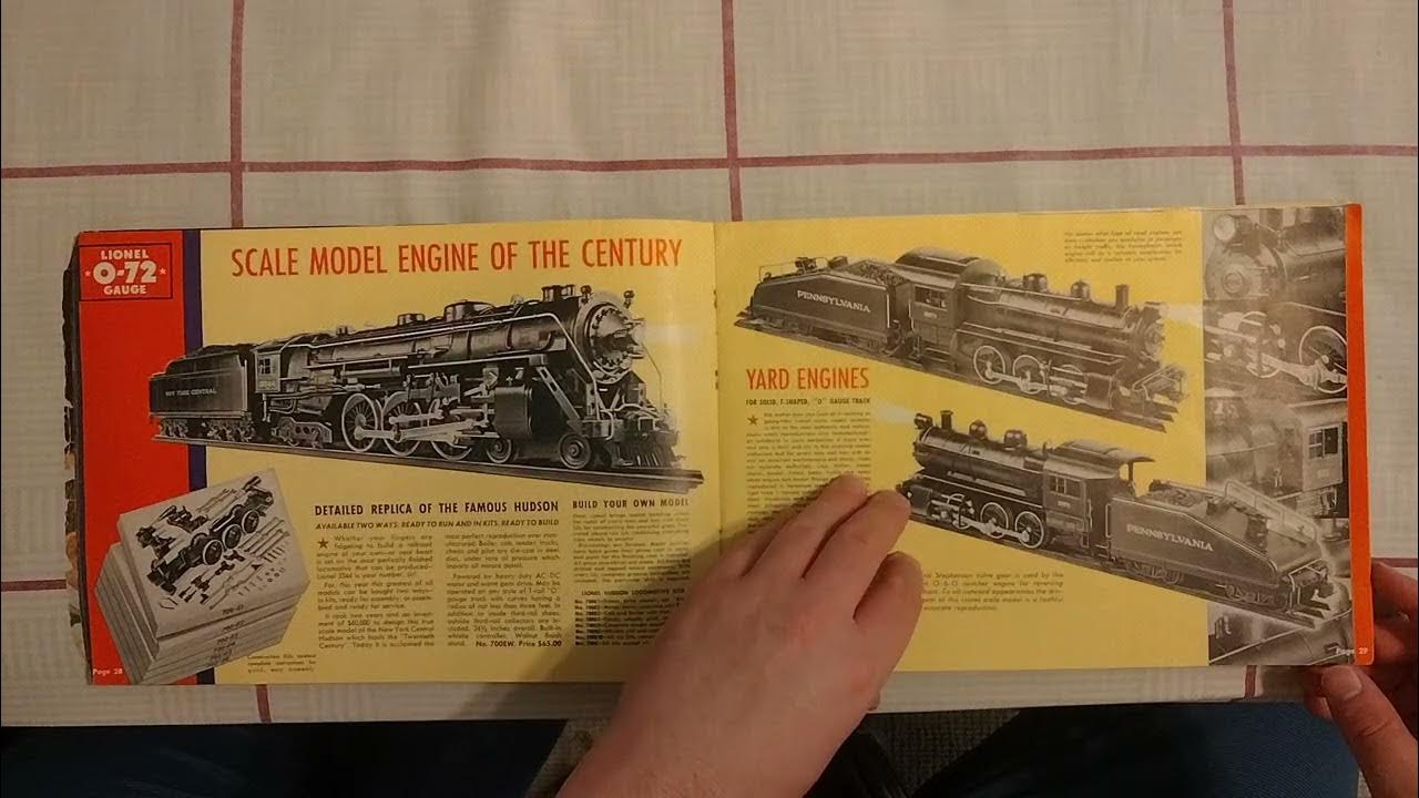 Lionel 1941 Catalog (Disclaimer In Description) YouTube