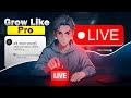 লাইভ ইউটিউব চ্যানেল চেকিং 🔍 | Grow Like Pro Official Live | চ্যানেল রিভিউ & টিপস 🎯