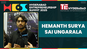 Future of AI Agents | TensorGo Explained by Hemanth Surya | HES 2025 | TiE Hyderabad | Hybiz Now
