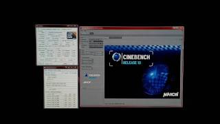 Intel Core i7-980X @ 4.4GHz CinebenchR10 Benchmark