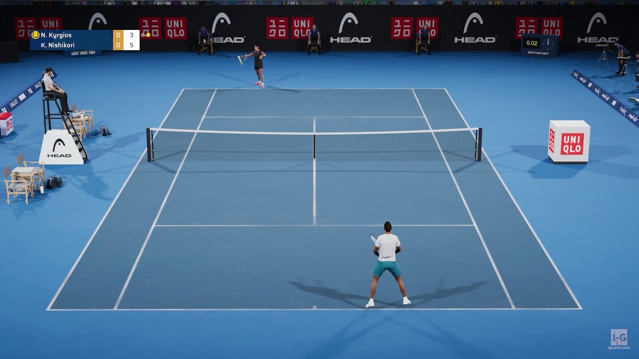 Matchpoint 🎾 Tennis mit tollem Tie-Break auf der XBox 