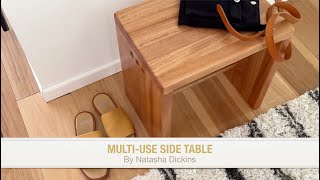HOW TO DIY Multi-Use Side Table by Natasha Dickins 184 views 1 year ago 59 seconds