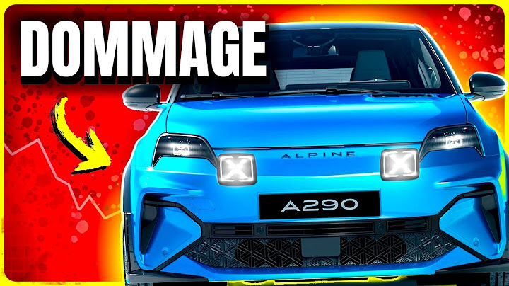 ALPINE : L'histoire d'un come-back loupé !