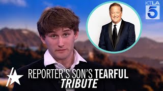 Sam Rubin's Son Cries In EMOTIONAL Live Tribute To Beloved KTLA Reporter