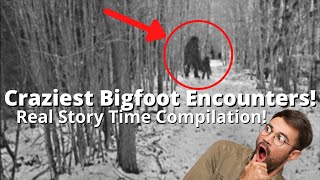 6 NEW BIGFOOT ENCOUNTER STORIES - CRAZY!! #BIGFOOT is REAL | #storytime