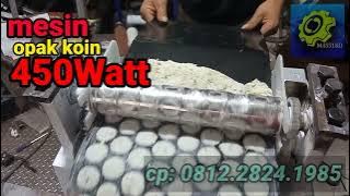 Cetakan opak koin opak singkong mesin 450Watt  @M4551KO