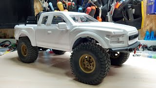 RC Ford F150 Raptor, кузов с Aliexpress на Traxxas TRX 4