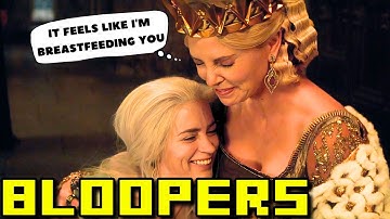 HILARIOUS CHARLIZE THERON BLOOPERS - Atomic Blonde, Prometheus, Fast & Furious, Hancock