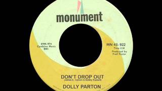 Watch Dolly Parton Dont Drop Out video