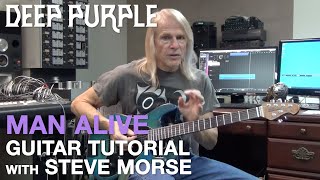 Deep Purple - &quot;Man Alive&quot; Guitar Tutorial with Steve Morse