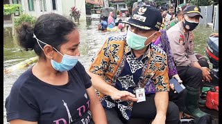 Bupati Jepara Dian Kristiandi Tinjau Banjir di Desa Dorang Nalumsari