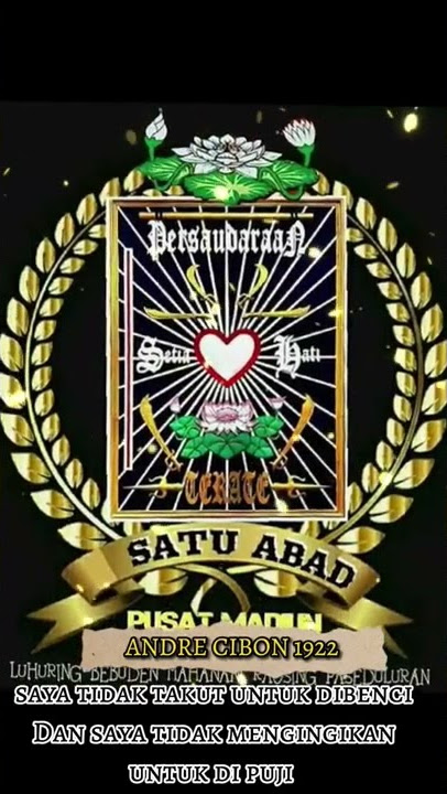 story wa gambar psht || salam persaudaraan setia hati terate #shorts