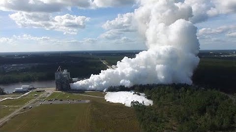 NASA Makes Artificial Clouds Testing Rocket Engines