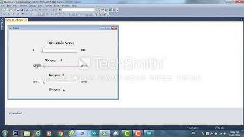Thiết kế và điều khiển nhiều động cơ Servo - An Bứa Official