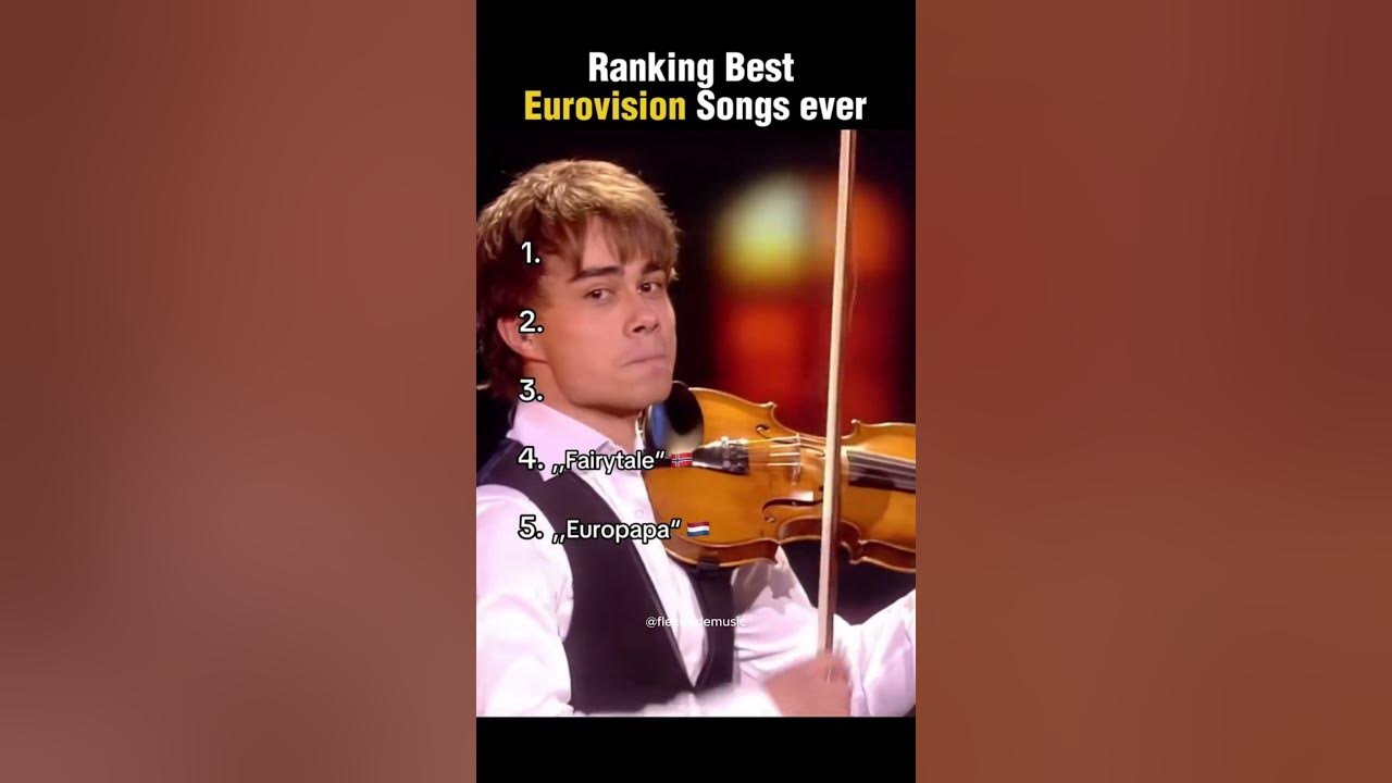 The most iconic songs from Eurovision #music #eurovision #song #ranking #top