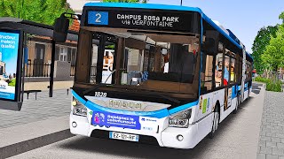 OMSI 2 Saint-Servan v2 | Ligne 2 SALERIN Graudegnan → Campus Beaulieu | Iveco Urbanway 18 Soundmod.