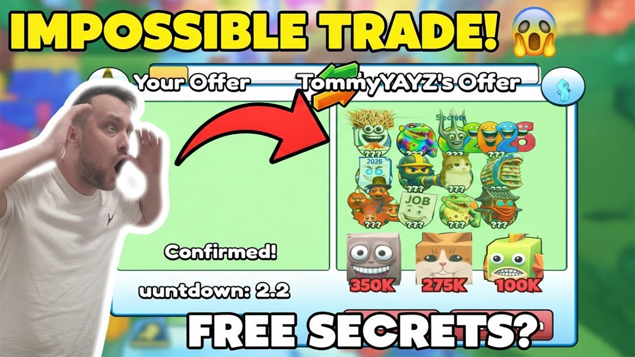 Я получил самый выгодный обмен на Brainrot Evolution! 😱 (Питомцы Tri Ton и Mewol, а также Brainro...