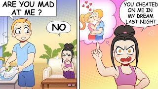 Funny Comics With Twisted Logic Of Girls #4 | Webcomic Dub