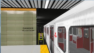 TTC OpenBVE St.George(YUS) to Spadina Station(BD)