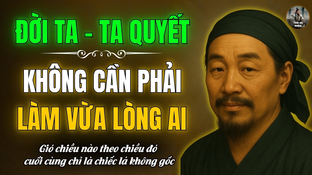 Outline Video CỔ NHÂN DẠY - Đời Ta, Ta Quyết, Không Cần Phải Làm Vừa Lòng Ai | Triết Lý Cuộc Sống