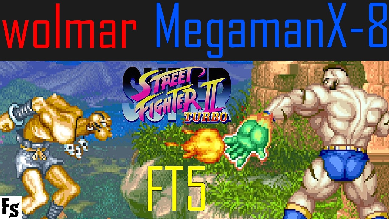 Super Street Fighter 2 Turbo - wolmar [Dhalsim] vs MegamanX-8