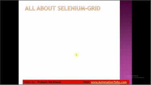 CICD for Automation Testers - 14.1. What is Selenium Grid, Hub and Nodes