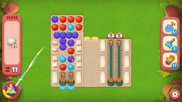 Gardenscapes Level 14892 No Boosters