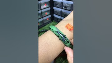 CODE: CB045 Ruby Zoisite Standard Size Bangle 57mm/11mm++