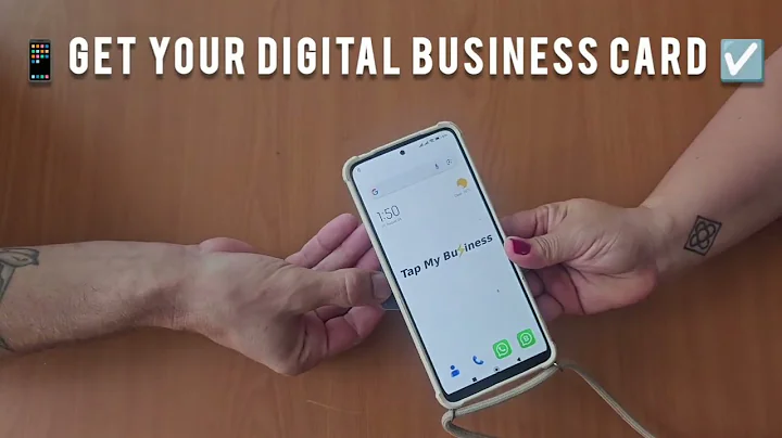 REVOLUTIONIZE THE BUSINESS NETWORKING EXPERIENCE WITH TAP MY BUSINESS NFC DIGITAL BUSINESS CARDS!!!