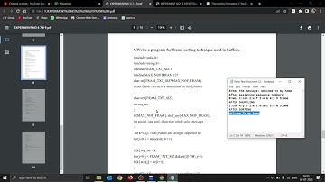 Frame sorting technique 🤩used in buffers. in the C program. I just explained no execution
