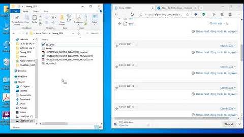 Hướng dẫn tạo file bài đọc để upload lên môdle