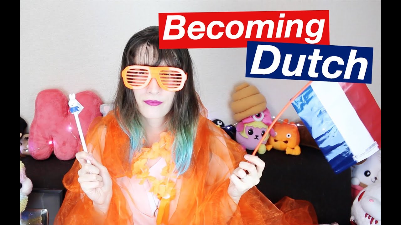 Becoming Dutch! A Package from The Netherlands - I learn Dutch, eat the Netherlands and teach you how to apply flag makeup.  